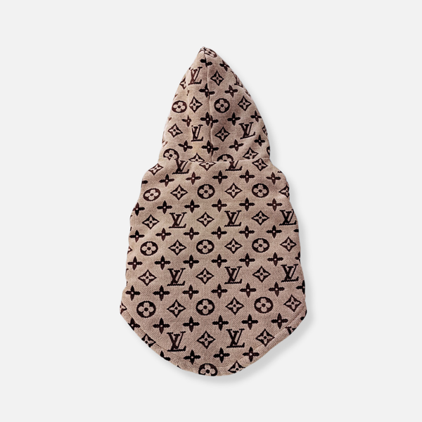 Furry Vuitton Courchevel Hooded Vest