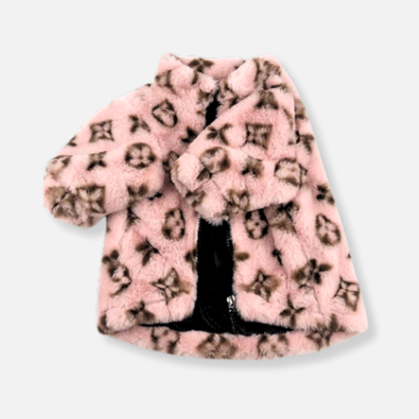 Furry Vuitton Grand Douillet Coat