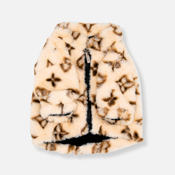 Furry Vuitton Grand Douillet Coat