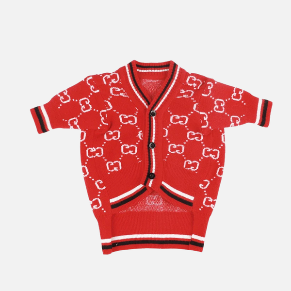 Scarlet Chain Cardigan